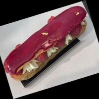 eclair chantilly framboise