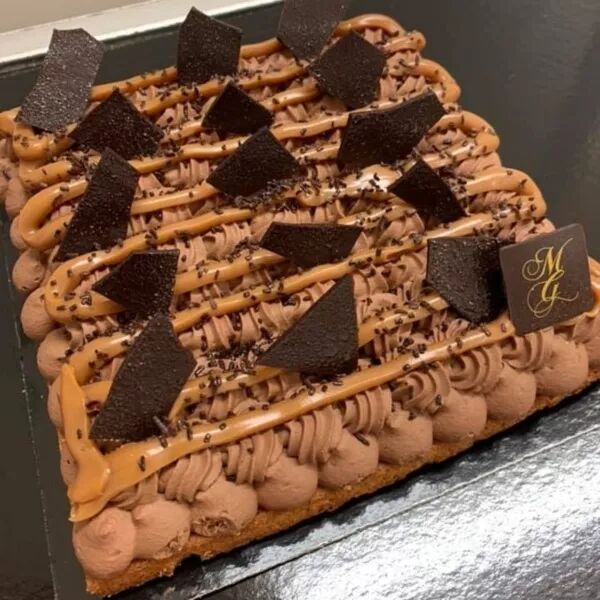 Tarte chocolat caramel